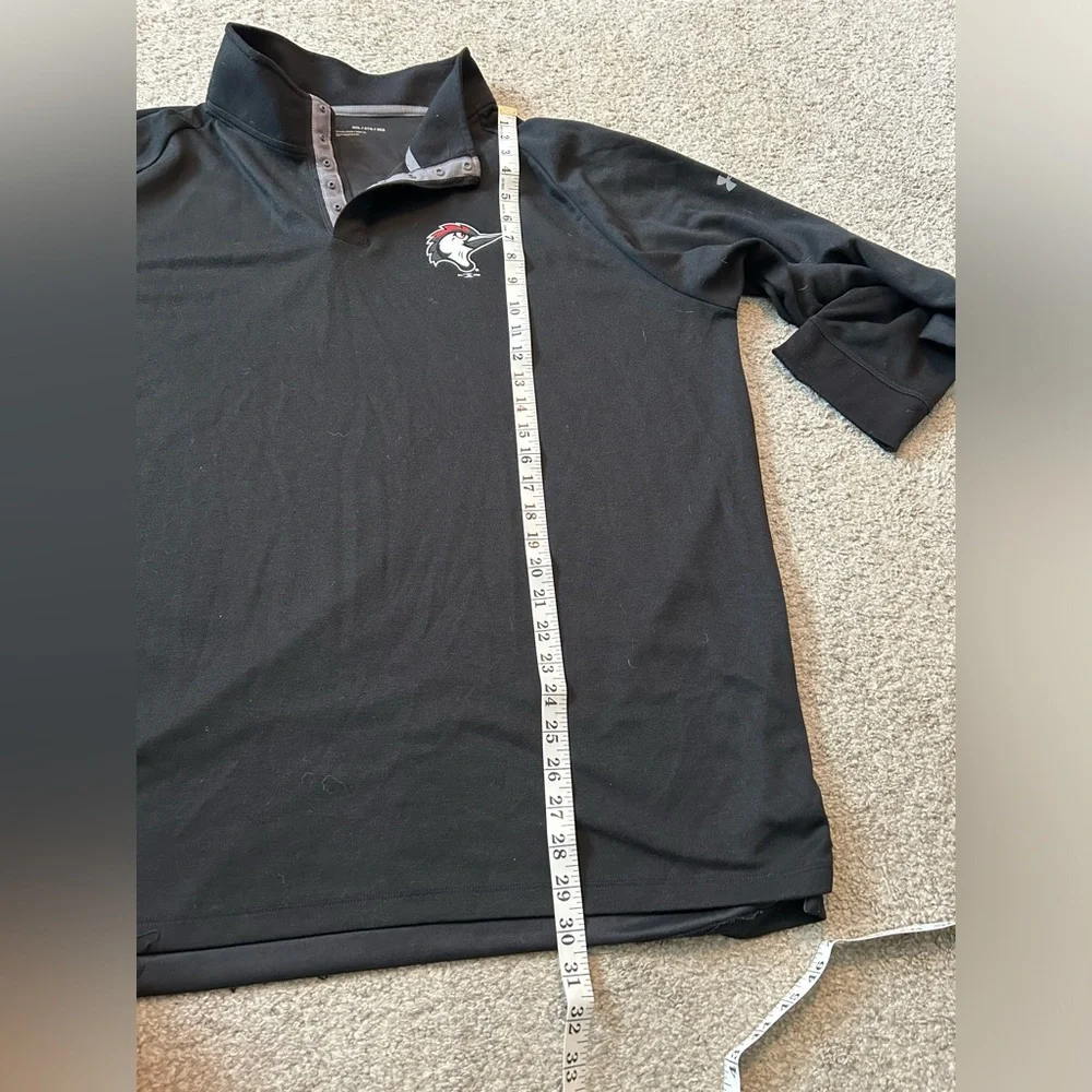 Under armour‎ Fayetteville woodpeckers 3XL black quarter snap pullover black